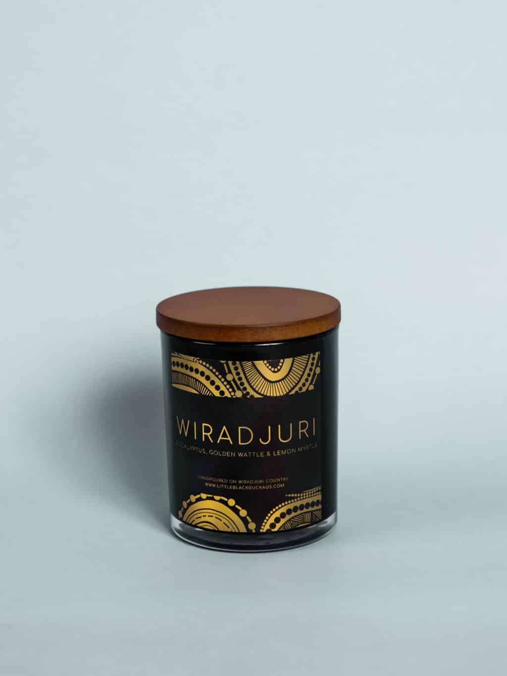 A Wiradjuri candle. A beautiful gift at our boutique, Wagga Wagga florist shop.