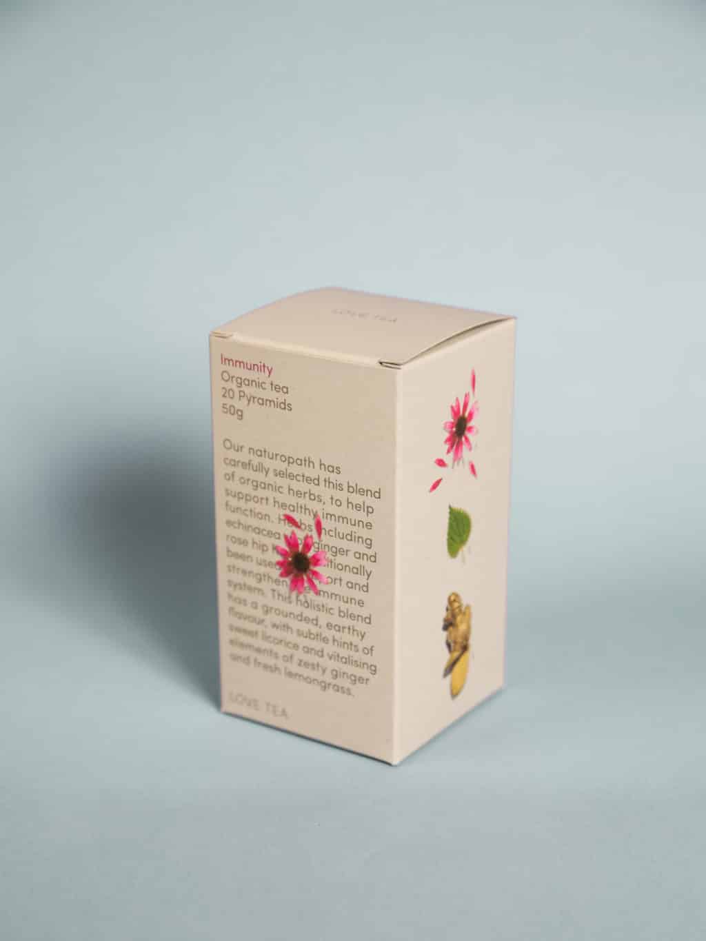 Organic tea in a box. A beautiful gift at our boutique, Wagga Wagga florist shop.