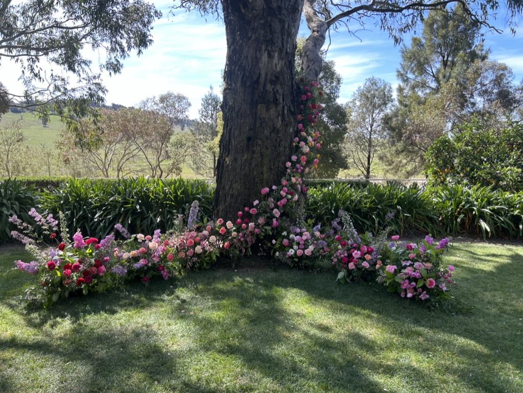Sophie Kurylowicz in her Wagga Wagga cut flower farm. for gift wedding and event flowers. Riverina, Country NSW